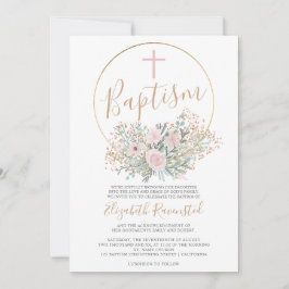 Goldfetti-Taufe Einladung