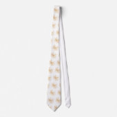 Goldfeuerwerk-Krawatte Krawatte (Vorderseite)