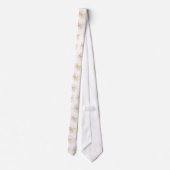 Goldfeuerwerk-Krawatte Krawatte (Rückseite)