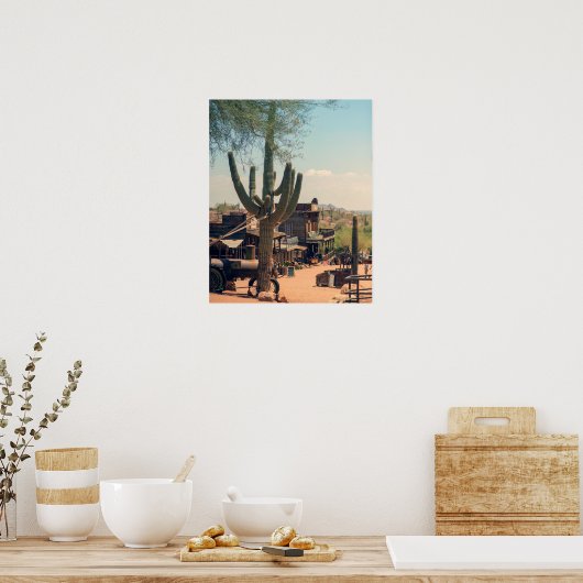 Goldfield Ghost Town Poster (Küche)