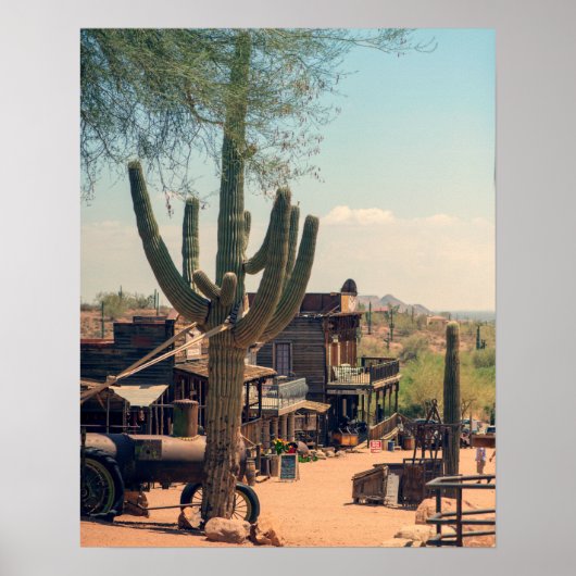 Goldfield Ghost Town Poster (Vorne)