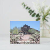 Goldfield Ghost Town Saloon Postkarte (Stehend Vorderseite)