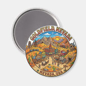 Goldfield, Nevada USA Magnet (Vorderseite/Rückseite)