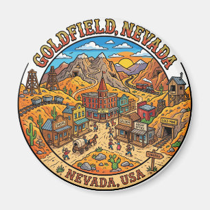 Goldfield, Nevada USA Magnet