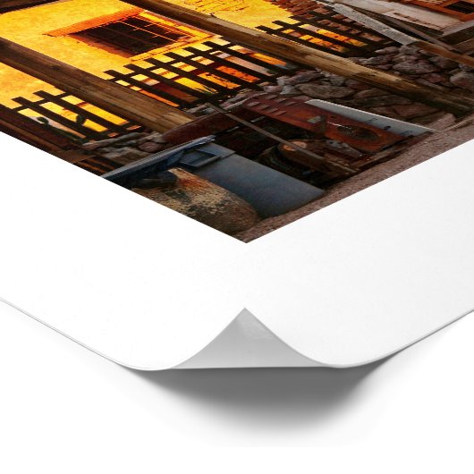 Goldfield Old West Town - The Brothel Poster (Ecke)