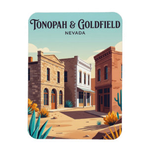 Goldfield und Tonopah Nevada Magnet