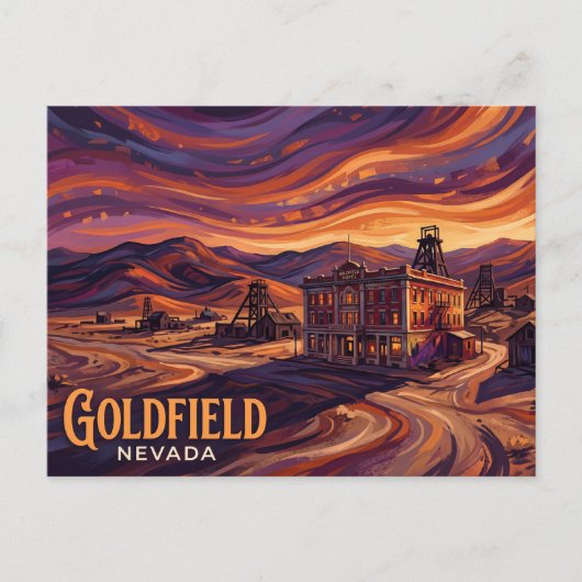 Goldfield USA Postkarte (Vorderseite)