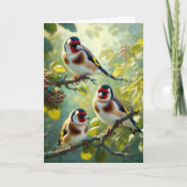 Goldfinch 1 karte (Vorderseite)