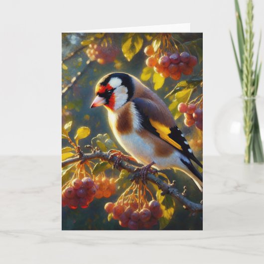 Goldfinch 2 karte (Vorderseite)