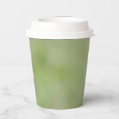 Goldfinch auf einer Harebell-Blume Pappbecher (Rückseite)