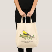 Goldfinch Bio Lebensmitteltasche Tragetasche (Vorderseite (Produkt))