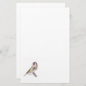 Goldfinch-Briefpapier Briefpapier (Vorne/Hinten)