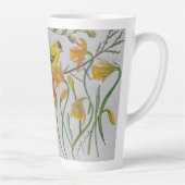 Goldfinch & Daffidols Latte Tasse (Rechts)