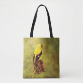 Goldfinch Designer All-Over-Print Handbag Tasche (Vorderseite)