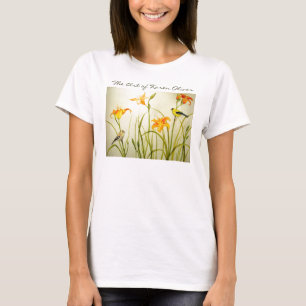 Goldfinch-Druck-T-Shirt, die Kunst von Karen T-Shirt