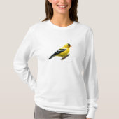Goldfinch durch Cindy Agan T-Shirt (Vorderseite)