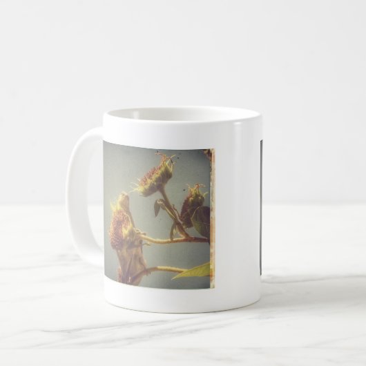 Goldfinch Grunge Kaffeetasse (Vorderseite Links)