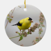 Goldfinch hören keramik ornament (Hinten)