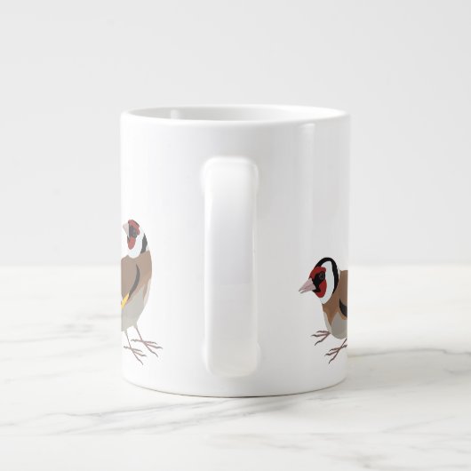 Goldfinch Jumbo-Tasse (Rückseite)