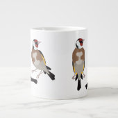 Goldfinch Jumbo-Tasse (Vorderseite)