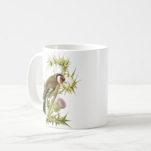 Goldfinch Kaffeetasse (Vorderseite Links)