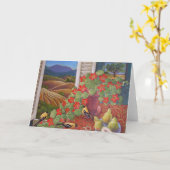 Goldfinch Karte (Gelbe Blume)