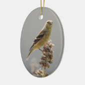 Goldfinch Keramik Ornament (Links)