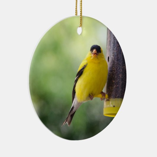 Goldfinch Keramik Ornament (Rechts)