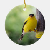 Goldfinch Keramik Ornament (Vorne)