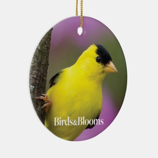 Goldfinch Keramik Ornament (Rechts)