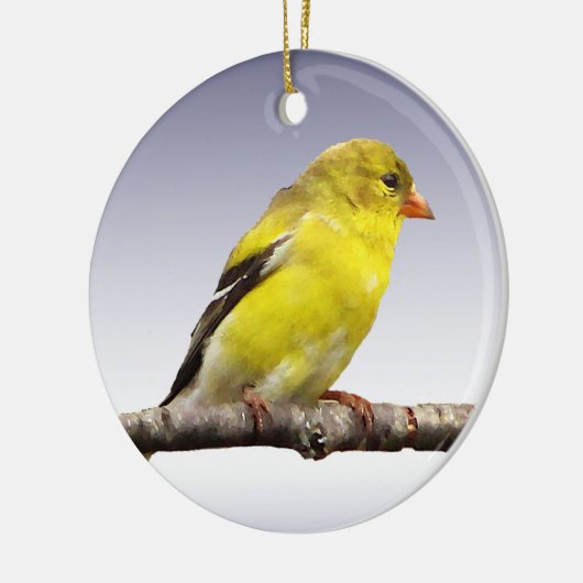 Goldfinch Keramikornament (Links)