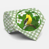 Goldfinch-Malerei - Niedliche Original-Hundeschich Krawatte (Gerollt)