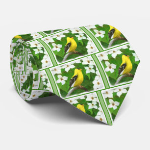 Goldfinch-Malerei - Niedliche Original-Hundeschich Krawatte