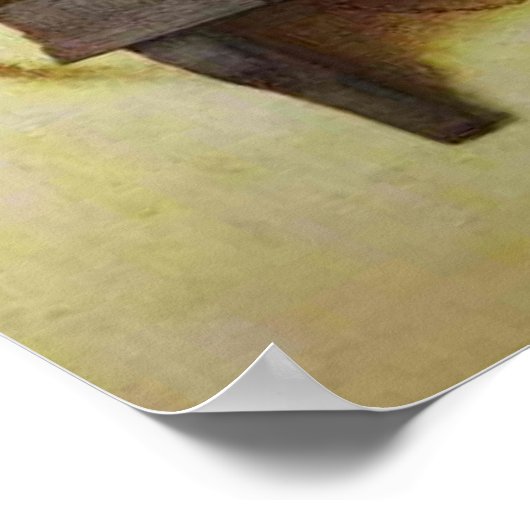 Goldfinch-Malerei Poster (Ecke)