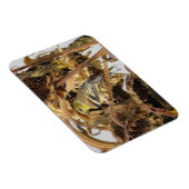 Goldfinch mit Sonnenblumenmagnet Magnet (Rechte Seite)