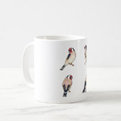 Goldfinch Mom Magic Kaffeetasse (Vorderseite Links)