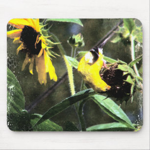 Goldfinch Mousepad
