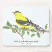 Goldfinch Mousepad (Vorne)