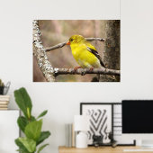 Goldfinch Poster (Heimbüro)