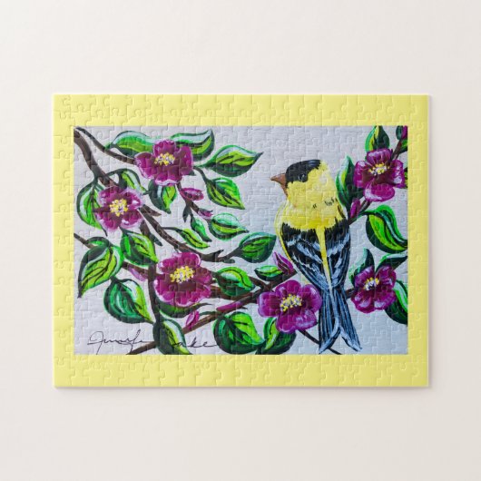 Goldfinch Puzzle (Horizontal)