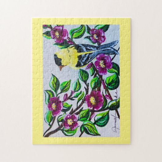 Goldfinch Puzzle (Vertikal)