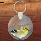 Goldfinch Schlüsselanhänger (Vorderseite)
