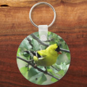 Goldfinch-Schlüsselanhänger Schlüsselanhänger (Vorderseite)