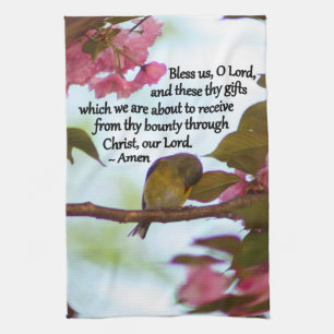 Goldfinch-Segen-Geschirrtuch Geschirrtuch