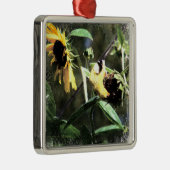 Goldfinch Silbernes Ornament (Rechts)