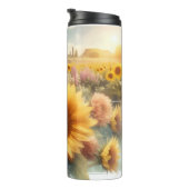 Goldfinch Songbird Rustic Garden Thermal Tumbler Thermosbecher (Nach rechts gedreht)