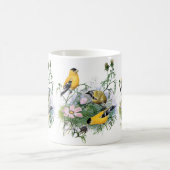 Goldfinch Songbird-Vogelmalerei Kaffeetasse (Mittel)