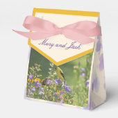 Goldfinch Spring Garden Wedding Cream Geschenkschachtel (Vorderseite)