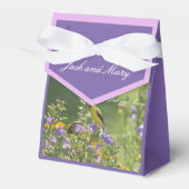 Goldfinch Spring Garden Wedding Geschenkschachtel (Vorderseite)