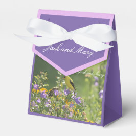 Goldfinch Spring Garden Wedding Geschenkschachtel